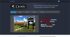 Desktop Screenshot of dobbsfuneralhome.com